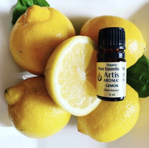 Lemon Essential Oil for Smell Loss