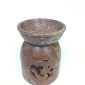Soapstone Om Candle Diffuser