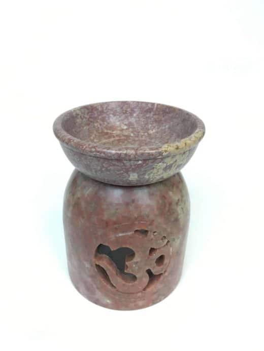 Soapstone Om Candle Diffuser