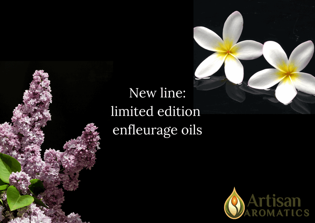 New line-limited edition enfleurage oils