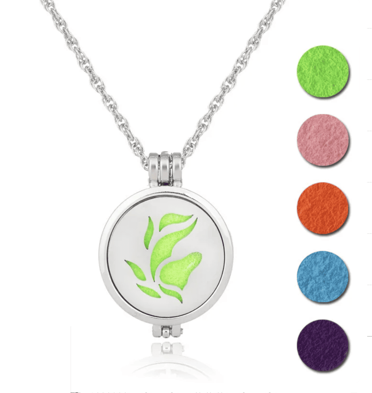 Triangle Lava Stone Essential Oil Diffuser Necklace – Love N' Lava Designs